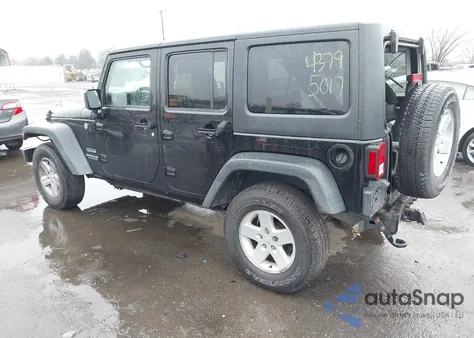 2017 Jeep Wrangler Unlimited Sport 4X4 from USA, damaged, VIN 1C4BJWDG3HL511776